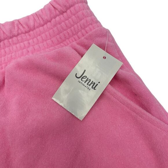 Jenni Plush Shorts with Ruched Waist for Women, Color Pink, - Picture 5 of 11